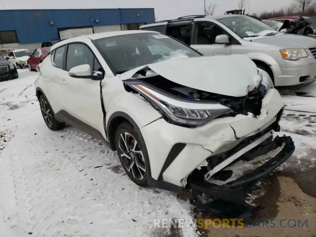 1 Photograph of a damaged car NMTKHMBX0MR128890 TOYOTA C-HR 2021