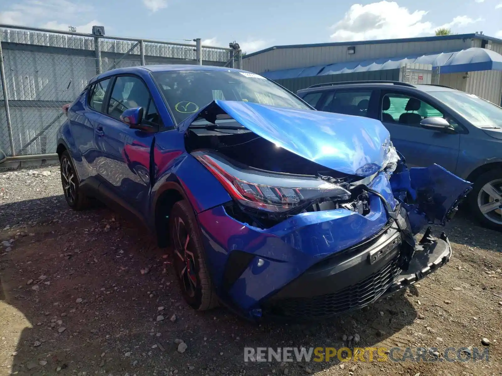 1 Photograph of a damaged car NMTKHMBX0MR130347 TOYOTA C-HR 2021