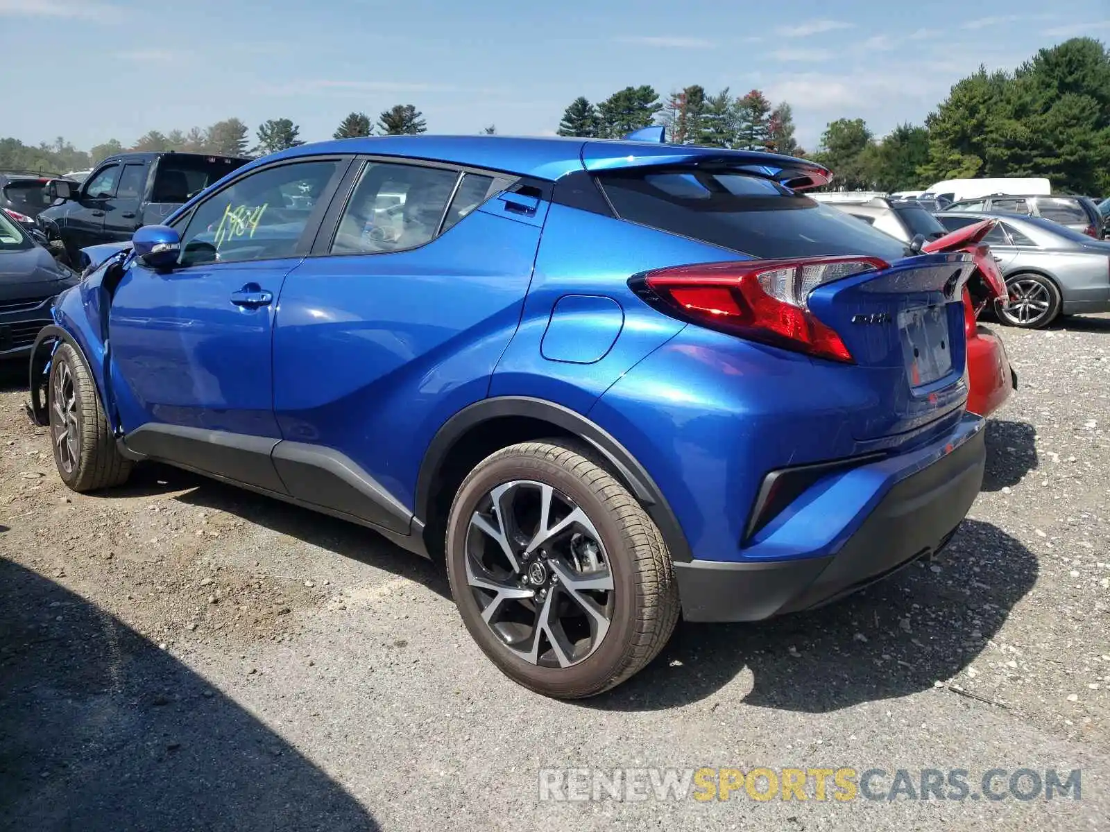 3 Photograph of a damaged car NMTKHMBX0MR130347 TOYOTA C-HR 2021