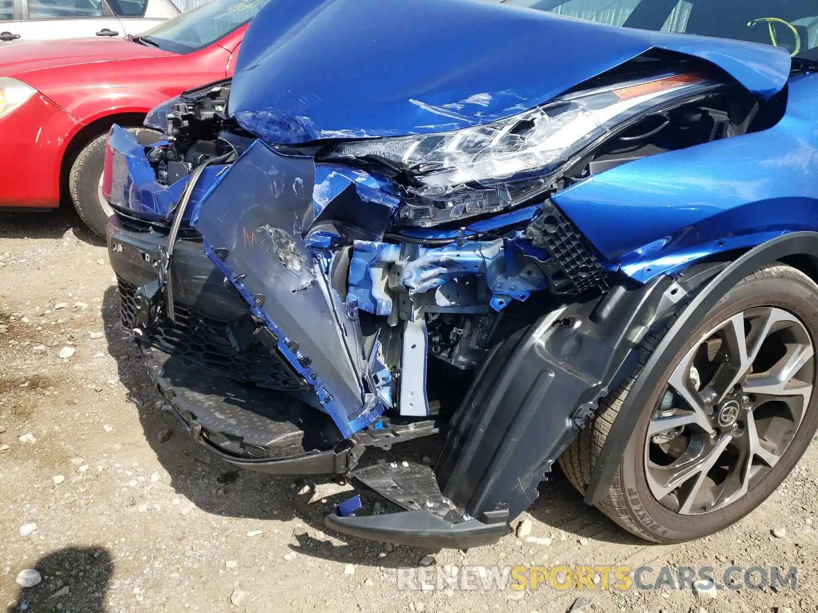 9 Photograph of a damaged car NMTKHMBX0MR130347 TOYOTA C-HR 2021