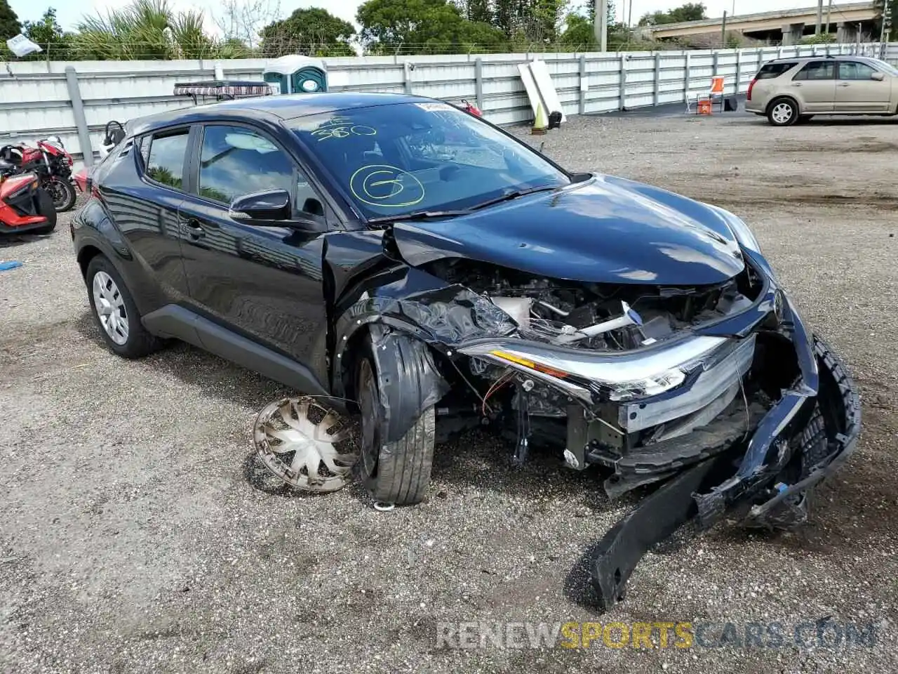 1 Photograph of a damaged car NMTKHMBX0MR130350 TOYOTA C-HR 2021