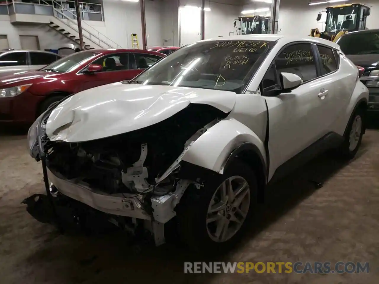 2 Photograph of a damaged car NMTKHMBX0MR131725 TOYOTA C-HR 2021