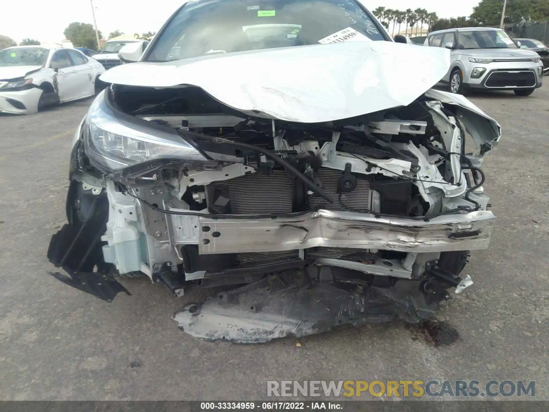 6 Photograph of a damaged car NMTKHMBX0MR132146 TOYOTA C-HR 2021