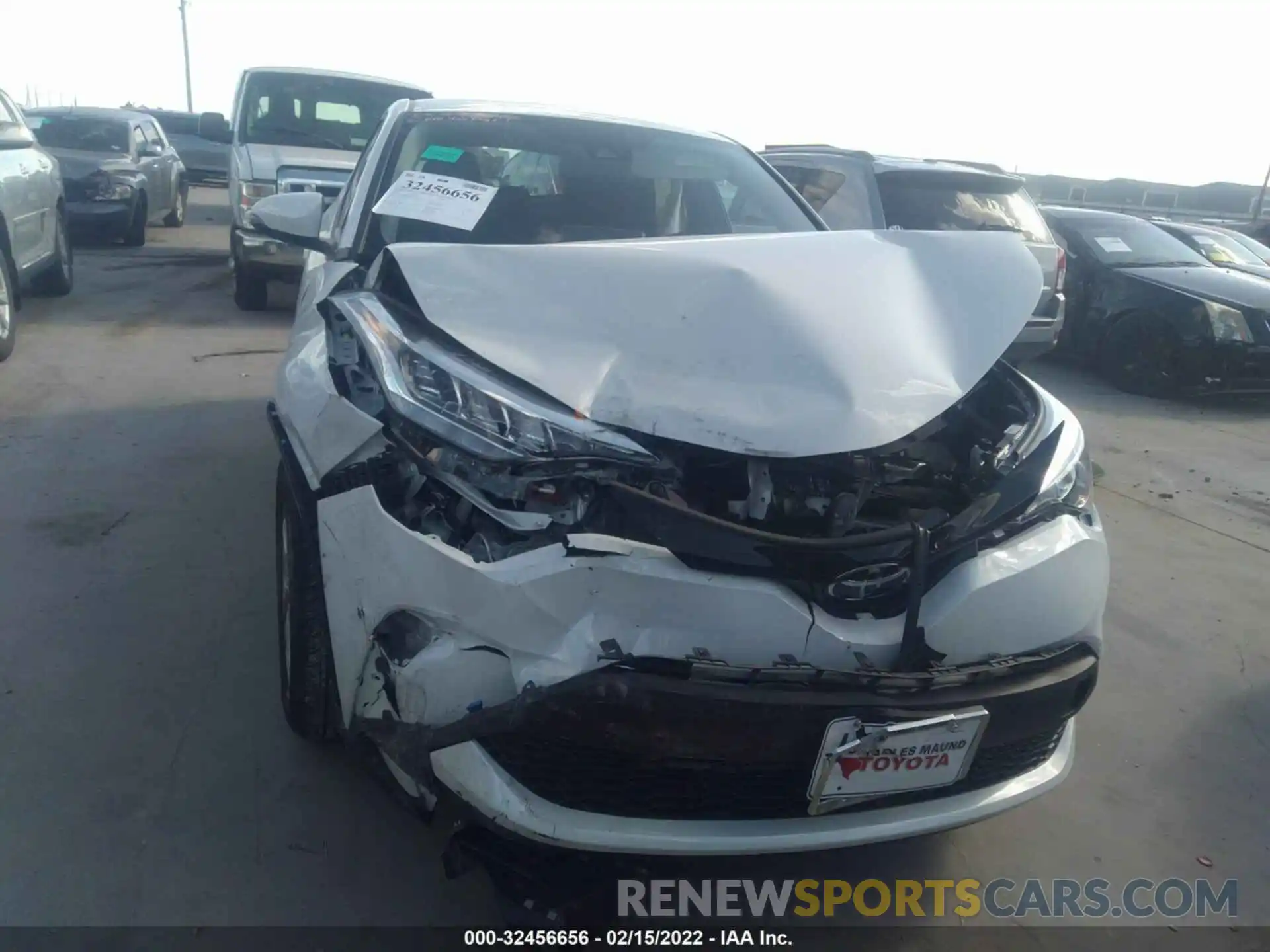 6 Photograph of a damaged car NMTKHMBX0MR136861 TOYOTA C-HR 2021