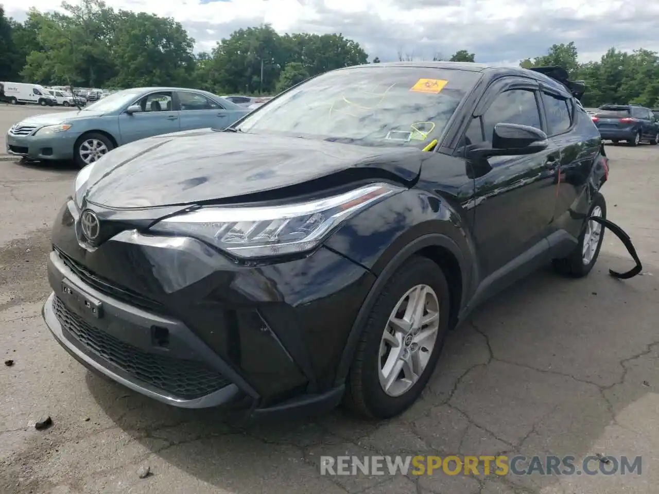 2 Photograph of a damaged car NMTKHMBX0MR137914 TOYOTA C-HR 2021