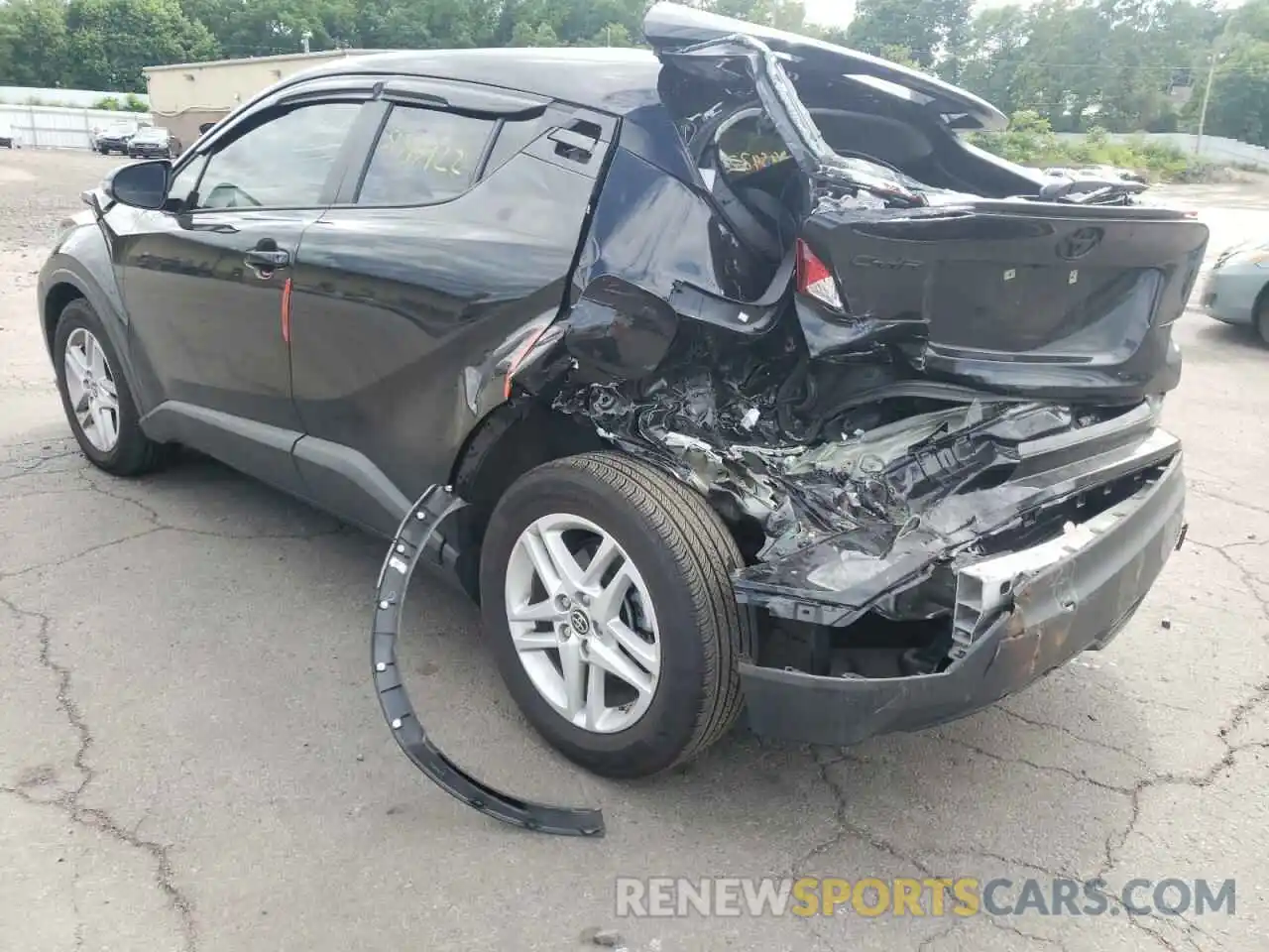 3 Photograph of a damaged car NMTKHMBX0MR137914 TOYOTA C-HR 2021