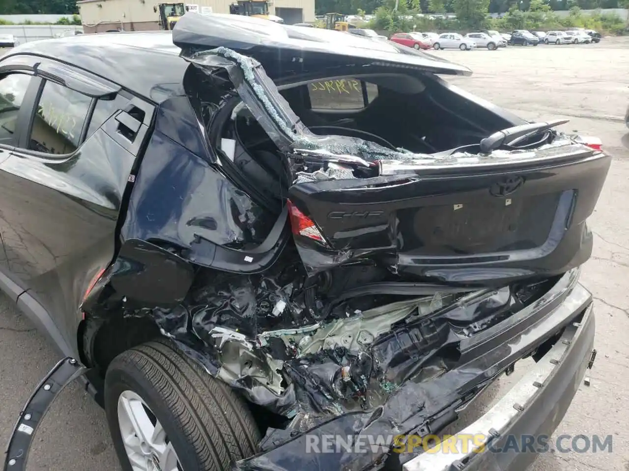 9 Photograph of a damaged car NMTKHMBX0MR137914 TOYOTA C-HR 2021