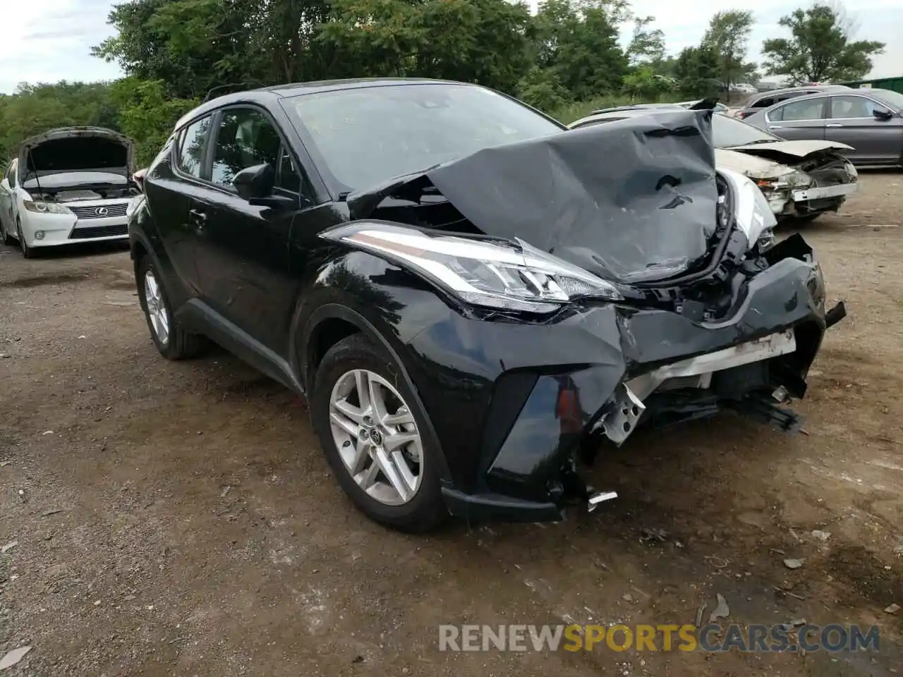 1 Photograph of a damaged car NMTKHMBX0MR139002 TOYOTA C-HR 2021