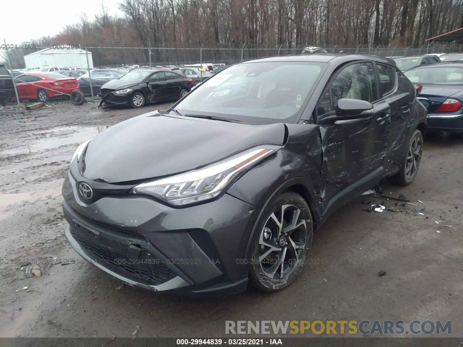 2 Photograph of a damaged car NMTKHMBX1MR119003 TOYOTA C-HR 2021