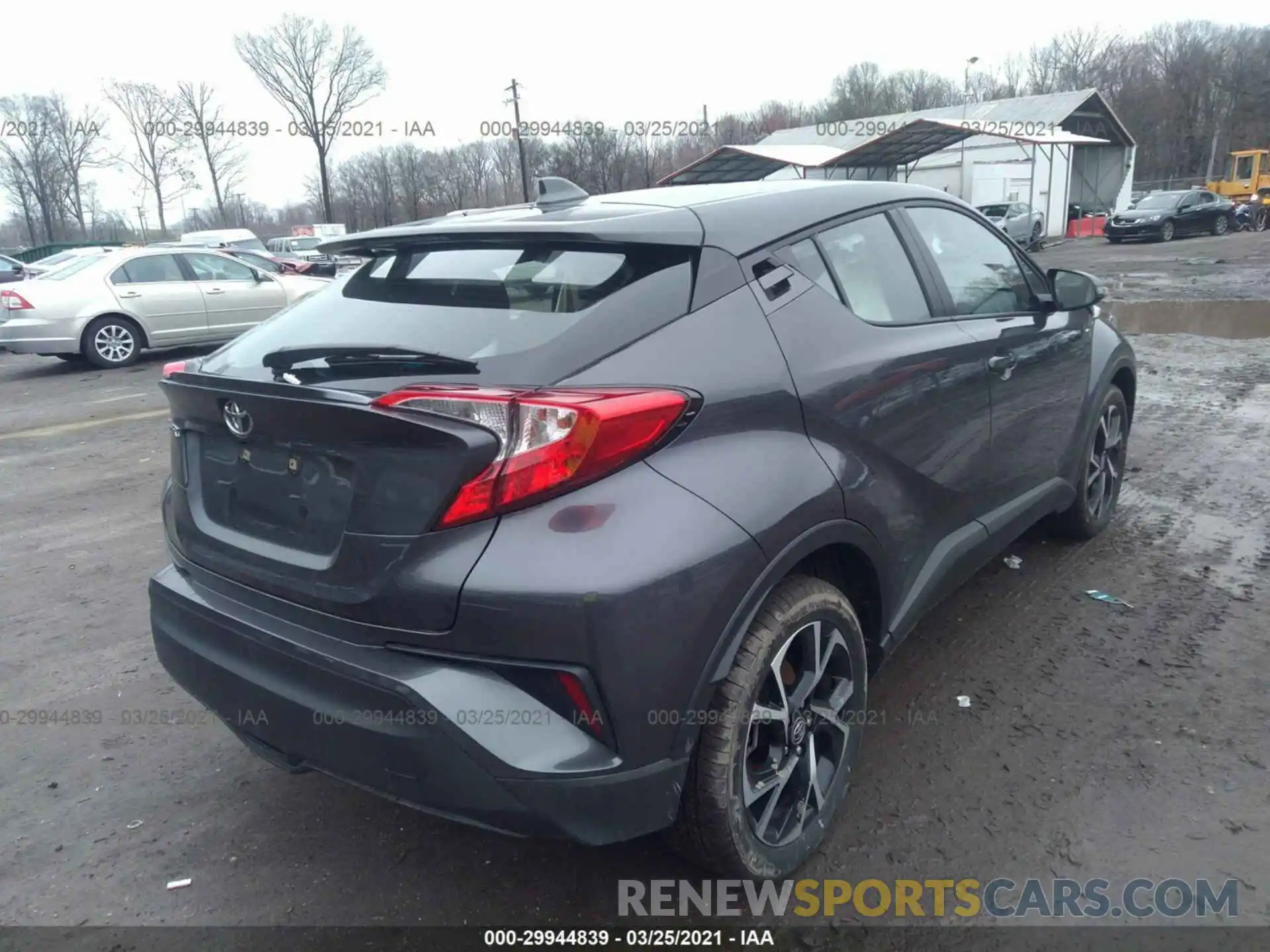 4 Photograph of a damaged car NMTKHMBX1MR119003 TOYOTA C-HR 2021