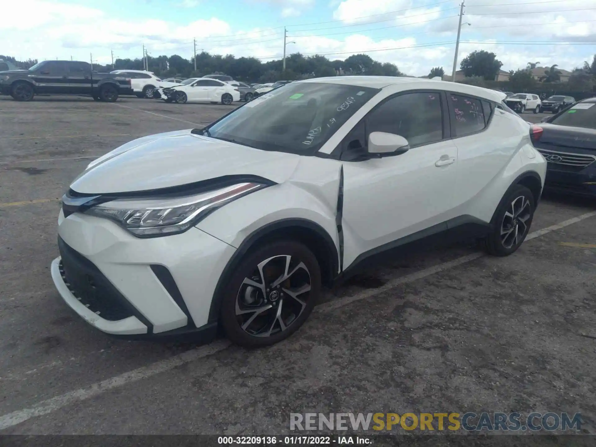 2 Photograph of a damaged car NMTKHMBX1MR119549 TOYOTA C-HR 2021