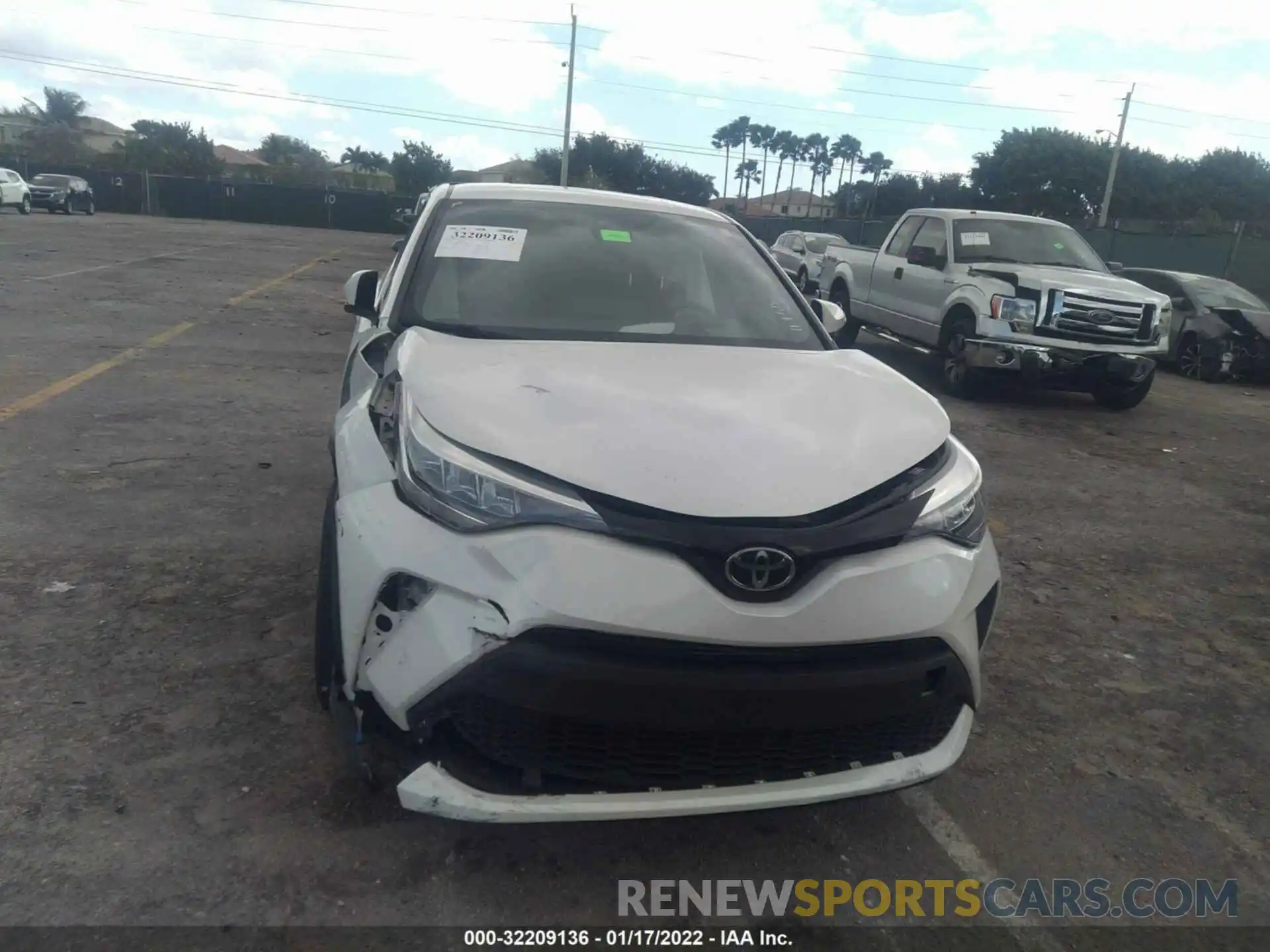 6 Photograph of a damaged car NMTKHMBX1MR119549 TOYOTA C-HR 2021