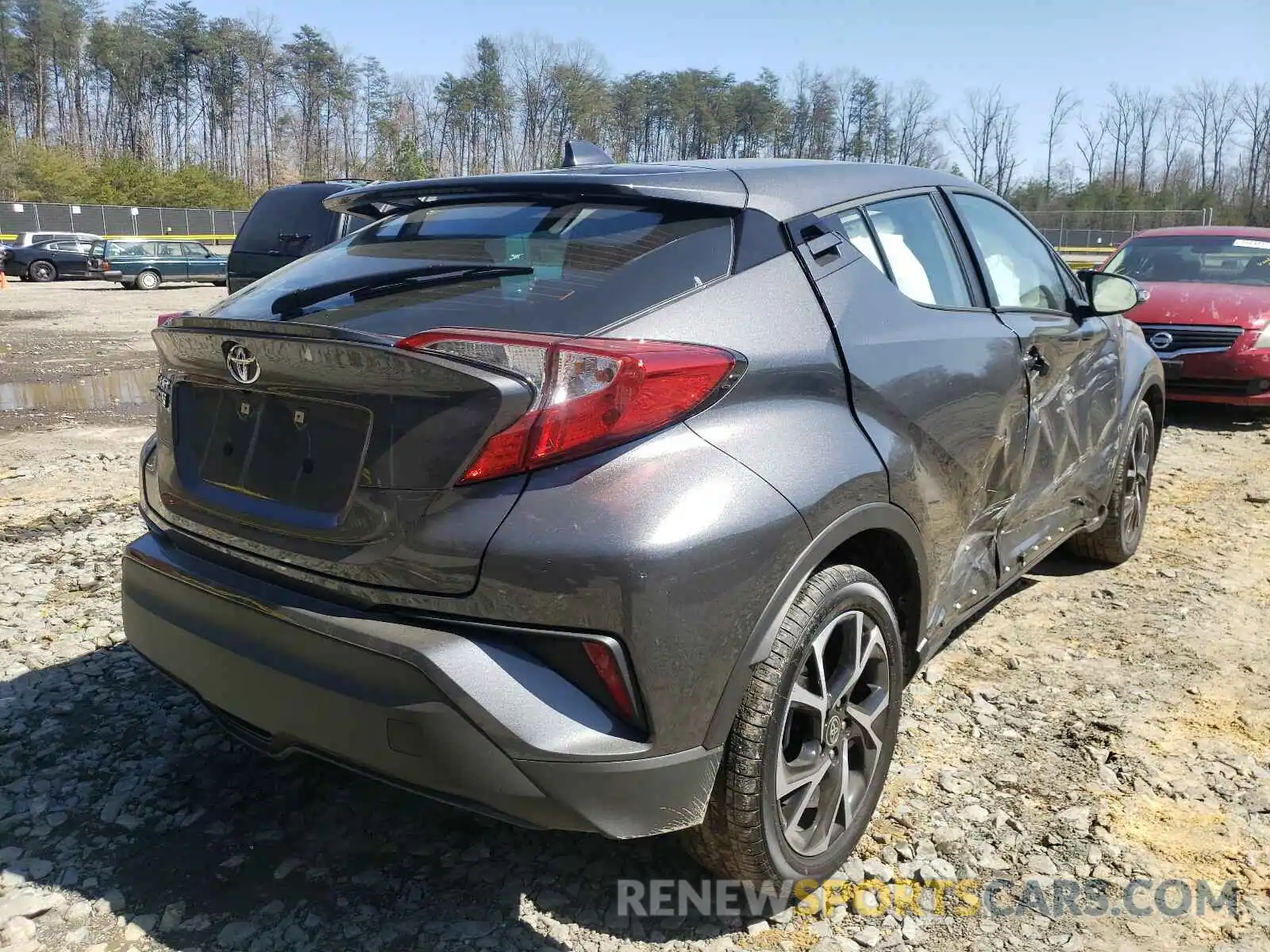 4 Photograph of a damaged car NMTKHMBX1MR121396 TOYOTA C-HR 2021