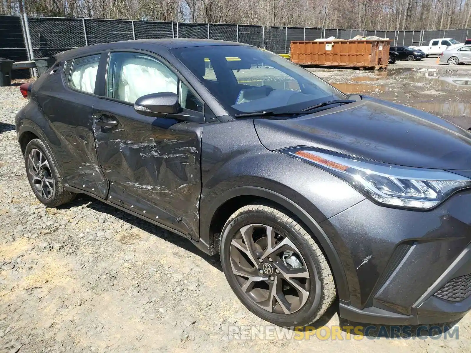 9 Photograph of a damaged car NMTKHMBX1MR121396 TOYOTA C-HR 2021