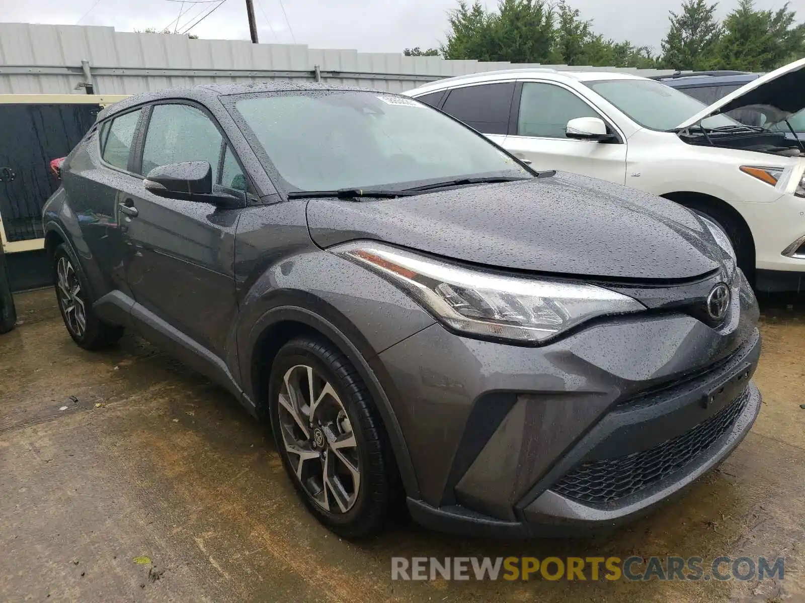 1 Photograph of a damaged car NMTKHMBX1MR121673 TOYOTA C-HR 2021