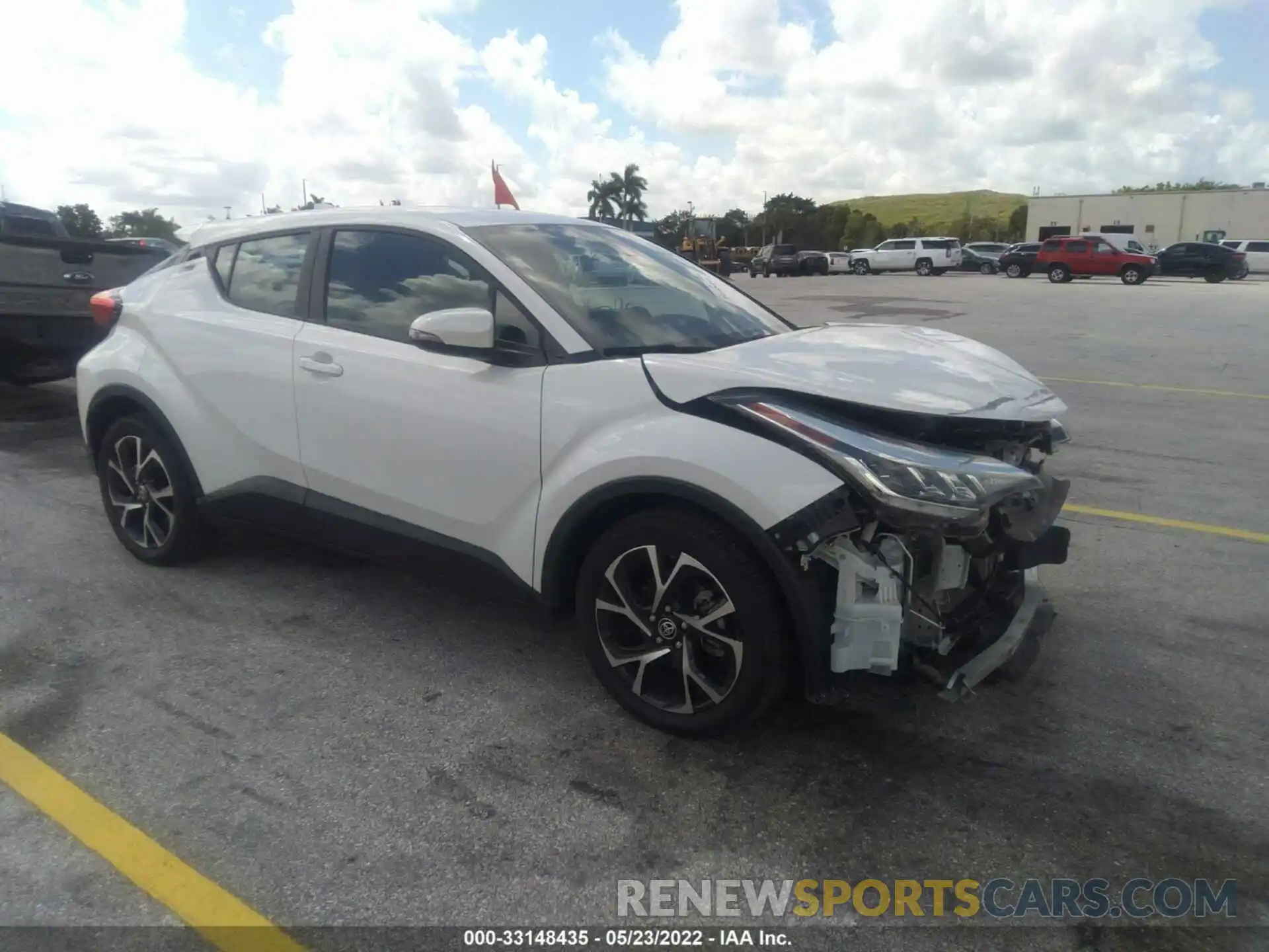 1 Photograph of a damaged car NMTKHMBX1MR124475 TOYOTA C-HR 2021