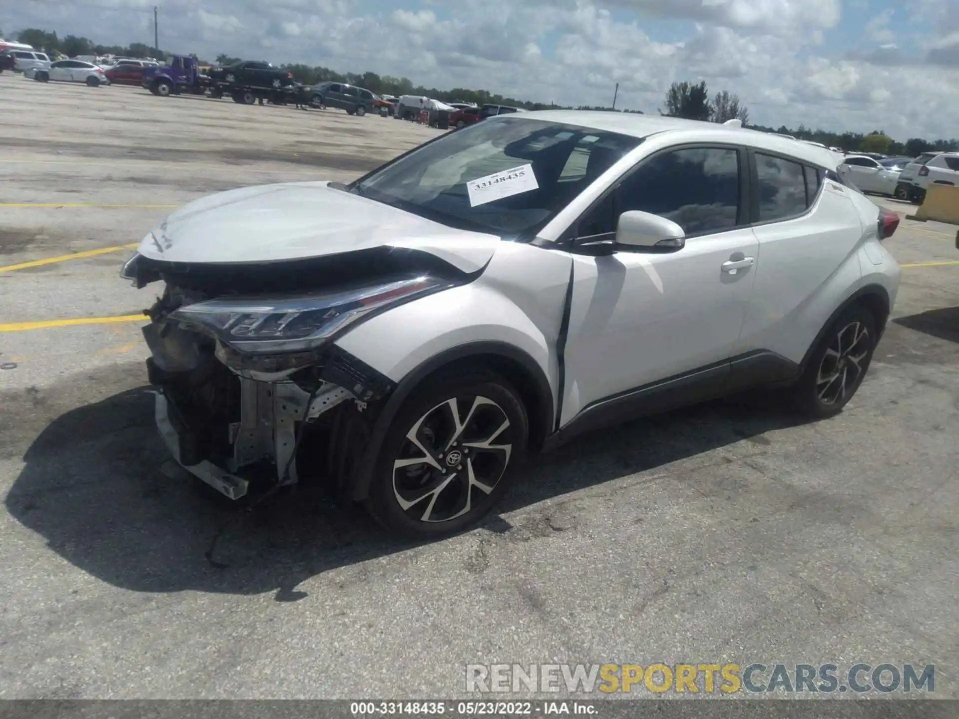 2 Photograph of a damaged car NMTKHMBX1MR124475 TOYOTA C-HR 2021