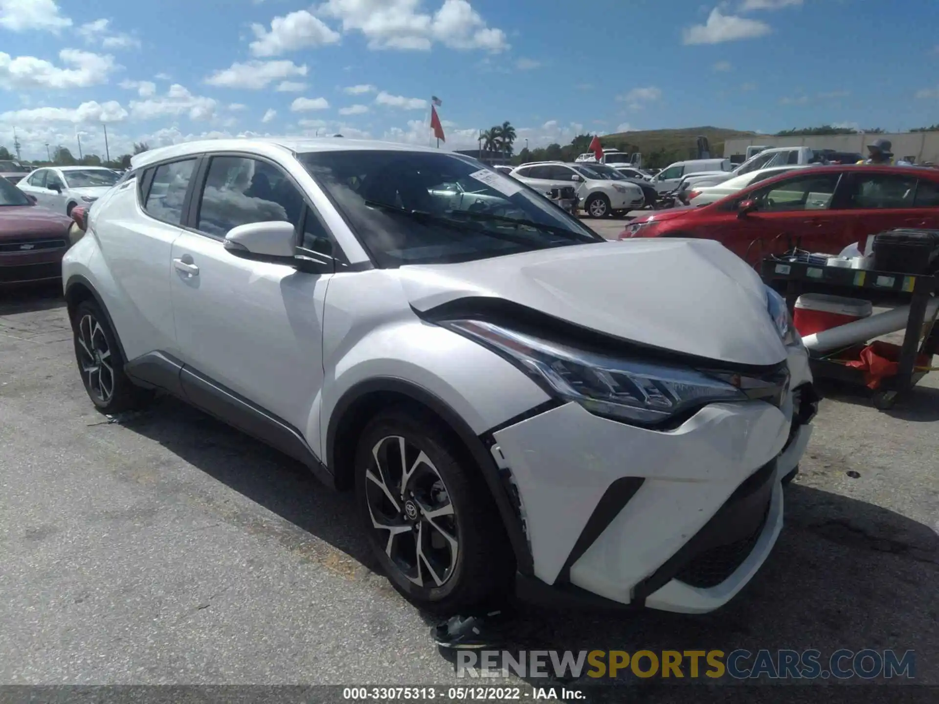 1 Photograph of a damaged car NMTKHMBX1MR125397 TOYOTA C-HR 2021