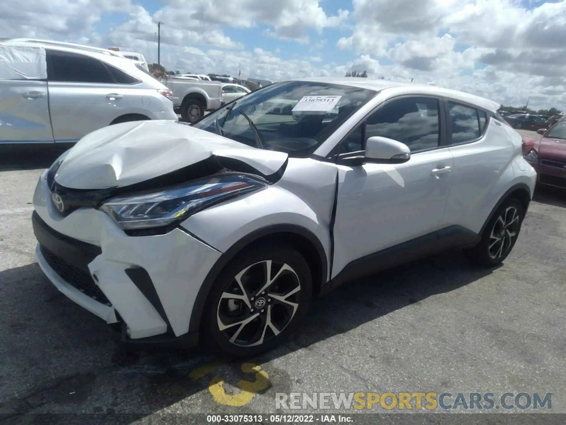 2 Фотография поврежденного автомобиля NMTKHMBX1MR125397 TOYOTA C-HR 2021