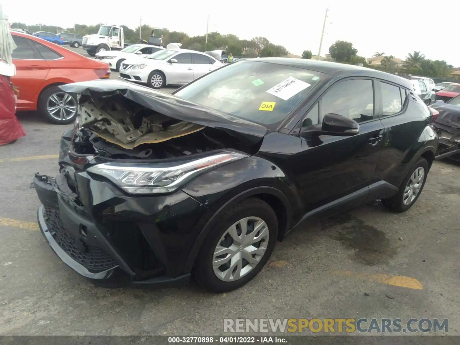 2 Photograph of a damaged car NMTKHMBX1MR125402 TOYOTA C-HR 2021