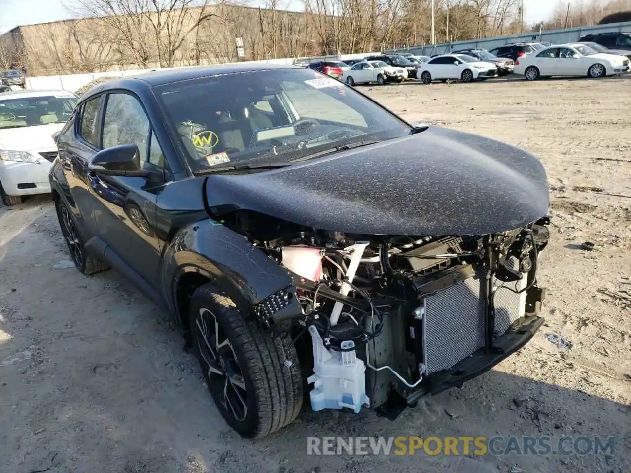 1 Photograph of a damaged car NMTKHMBX1MR126243 TOYOTA C-HR 2021