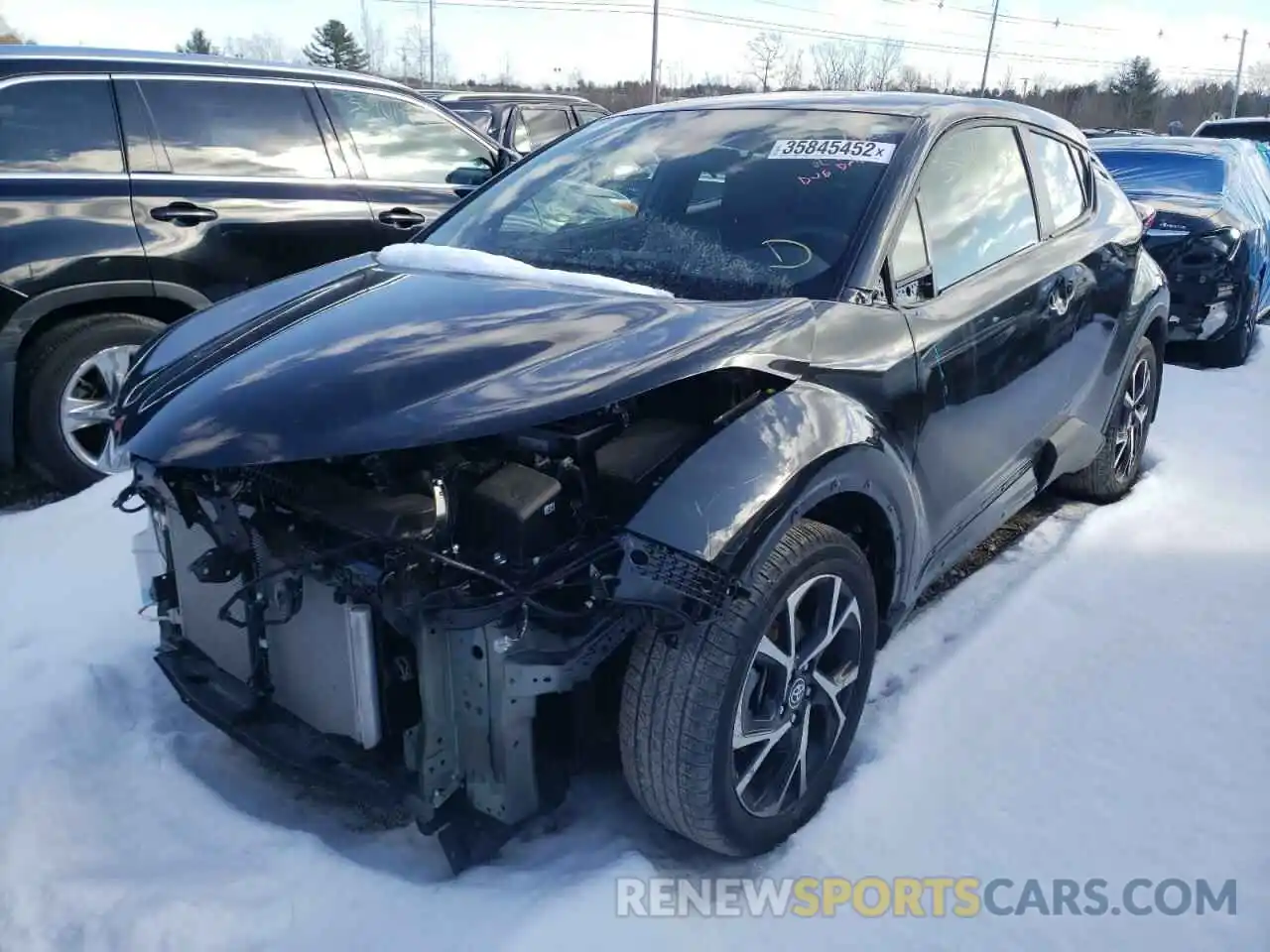 2 Photograph of a damaged car NMTKHMBX1MR126243 TOYOTA C-HR 2021