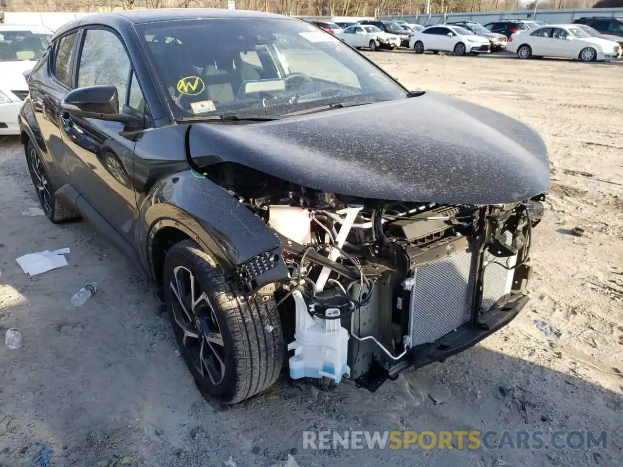 9 Photograph of a damaged car NMTKHMBX1MR126243 TOYOTA C-HR 2021