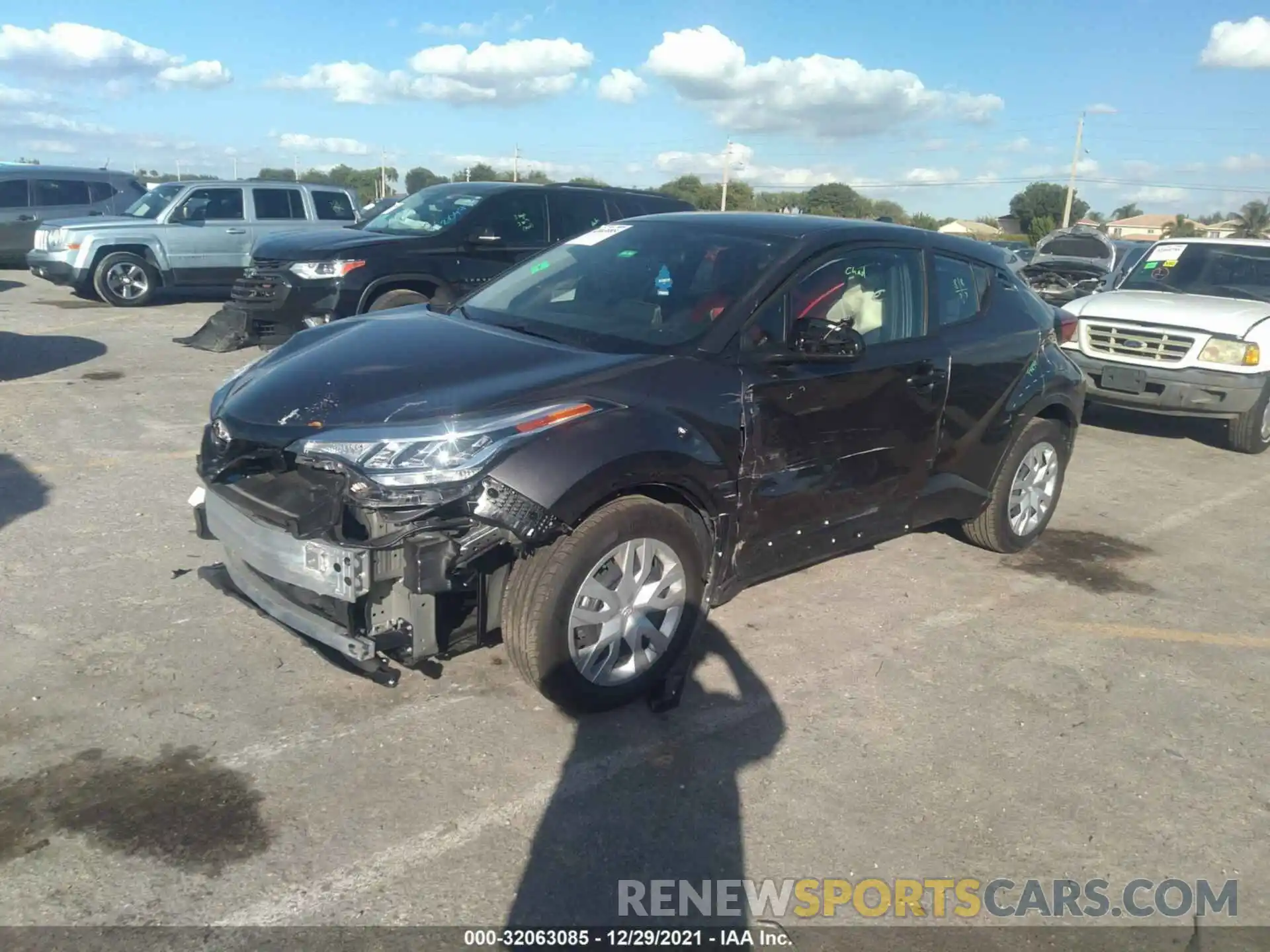 2 Photograph of a damaged car NMTKHMBX1MR126386 TOYOTA C-HR 2021