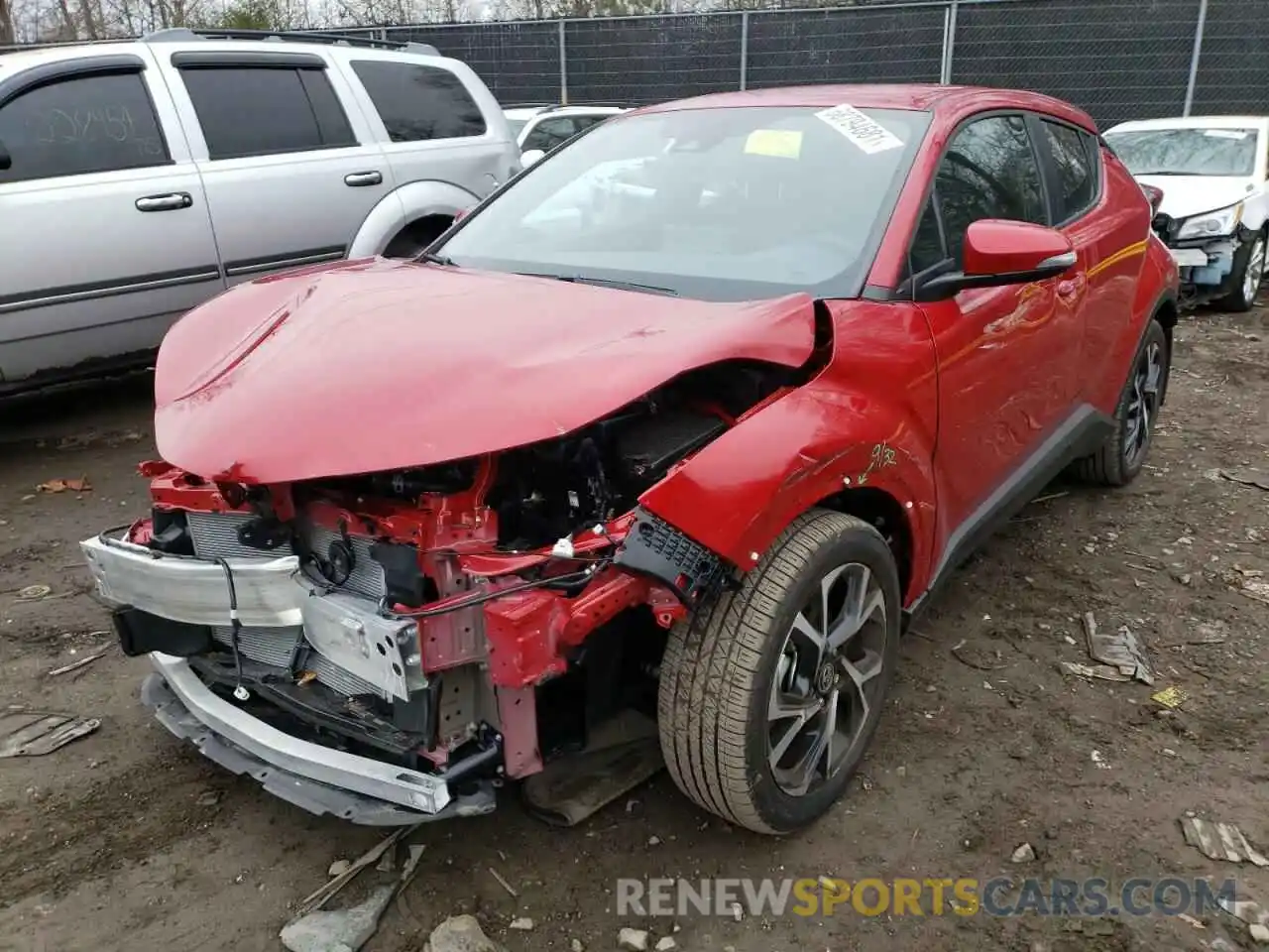 2 Photograph of a damaged car NMTKHMBX1MR127151 TOYOTA C-HR 2021