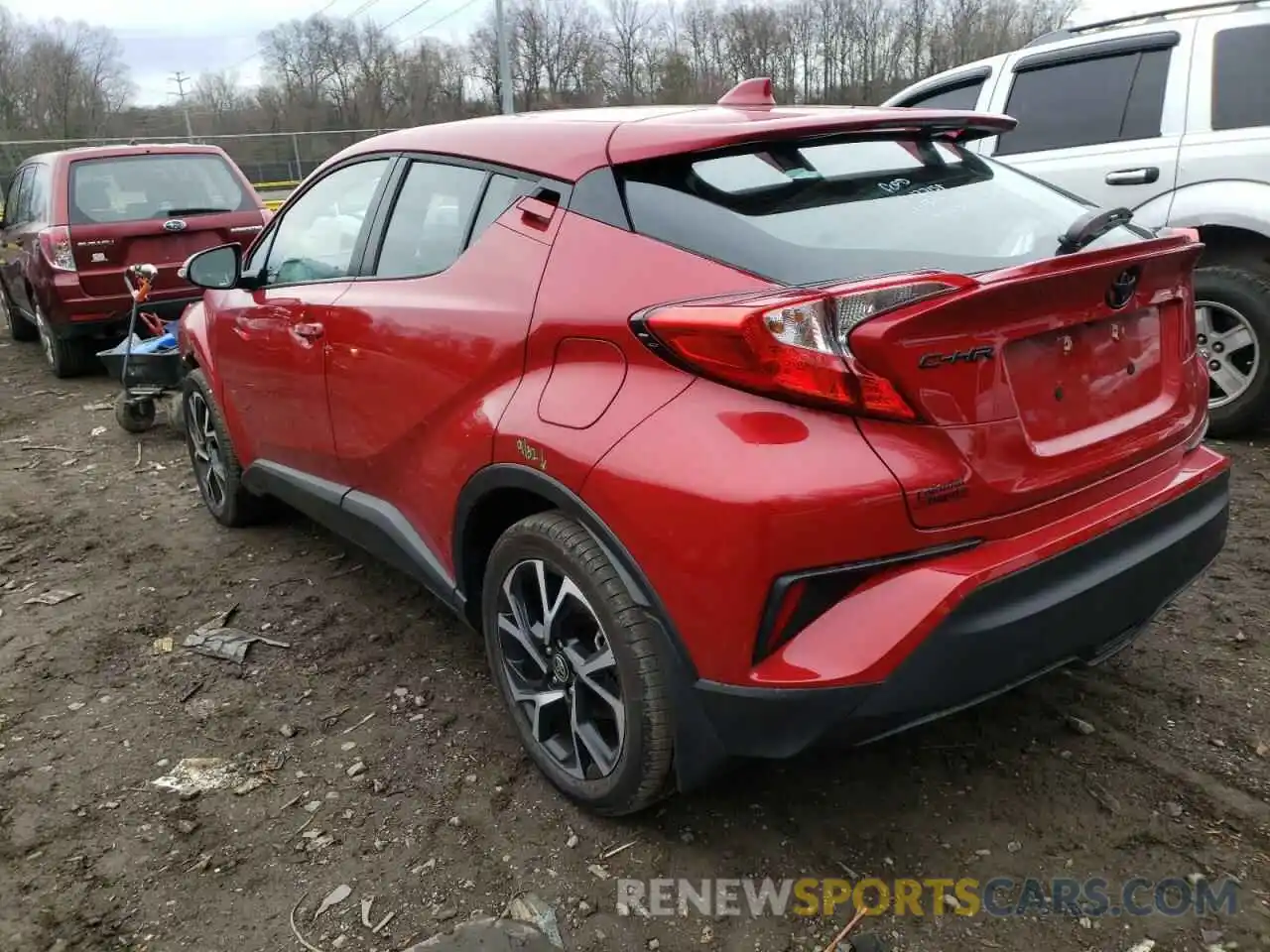 3 Photograph of a damaged car NMTKHMBX1MR127151 TOYOTA C-HR 2021