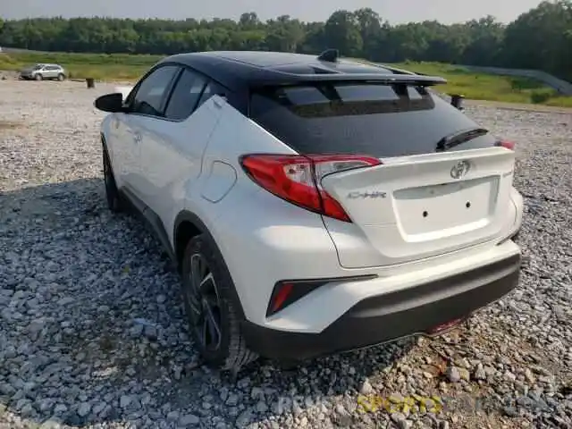 3 Photograph of a damaged car NMTKHMBX1MR128297 TOYOTA C-HR 2021