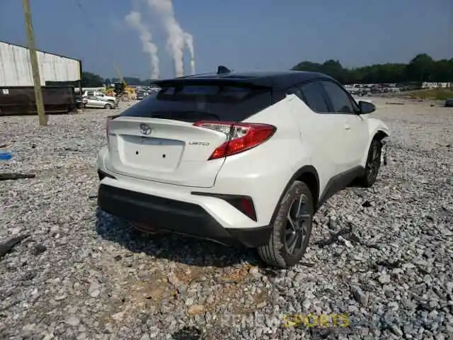 4 Photograph of a damaged car NMTKHMBX1MR128297 TOYOTA C-HR 2021