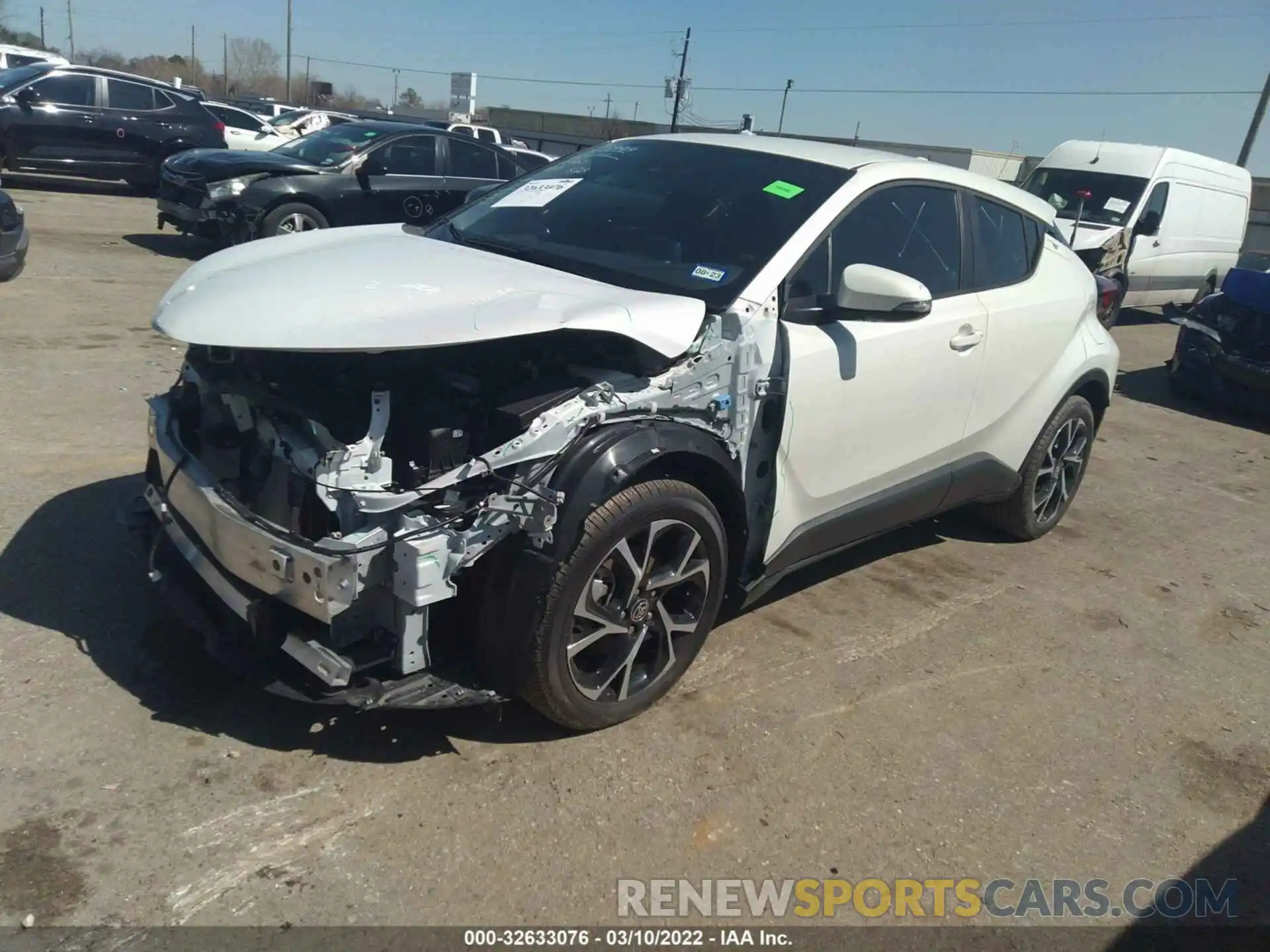 2 Photograph of a damaged car NMTKHMBX1MR129398 TOYOTA C-HR 2021