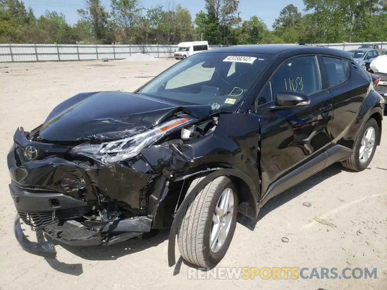 2 Photograph of a damaged car NMTKHMBX1MR131071 TOYOTA C-HR 2021