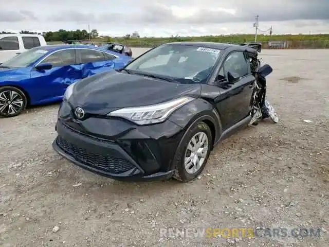 2 Photograph of a damaged car NMTKHMBX1MR131541 TOYOTA C-HR 2021