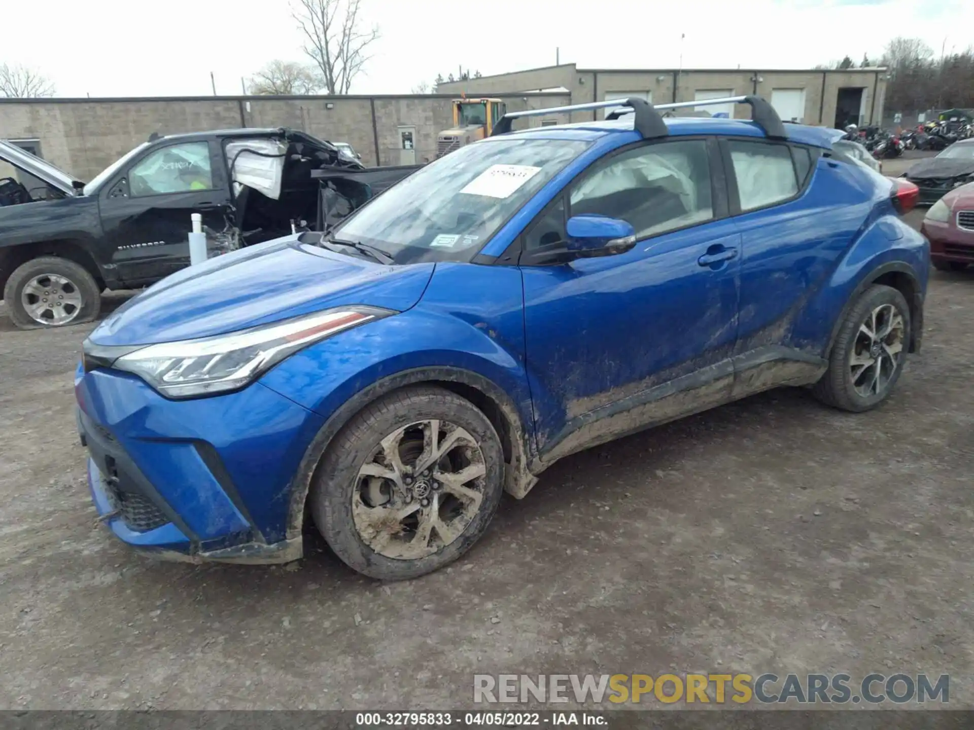 2 Фотография поврежденного автомобиля NMTKHMBX1MR135413 TOYOTA C-HR 2021