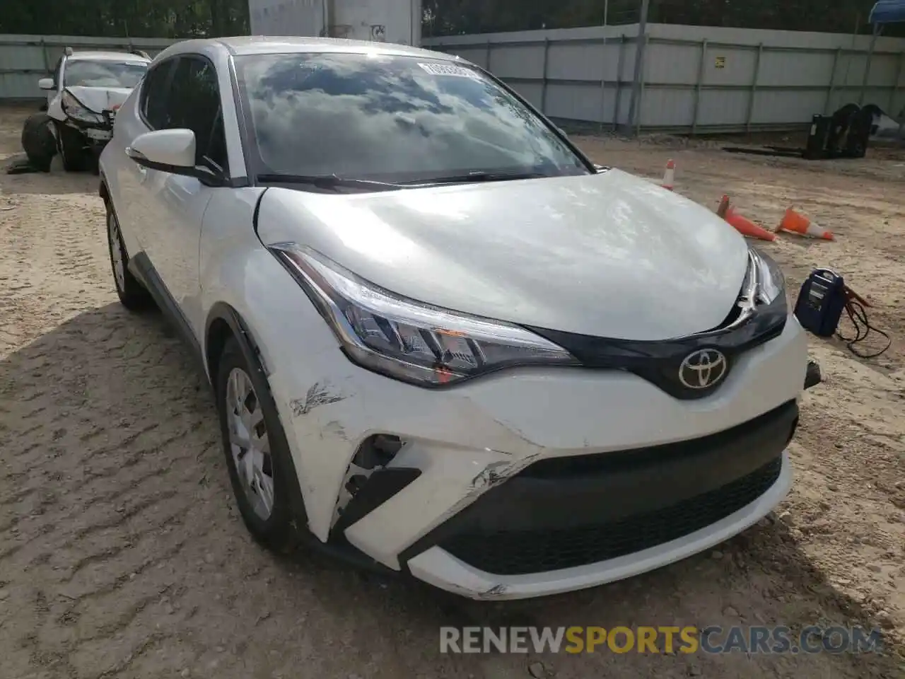 1 Photograph of a damaged car NMTKHMBX1MR136643 TOYOTA C-HR 2021