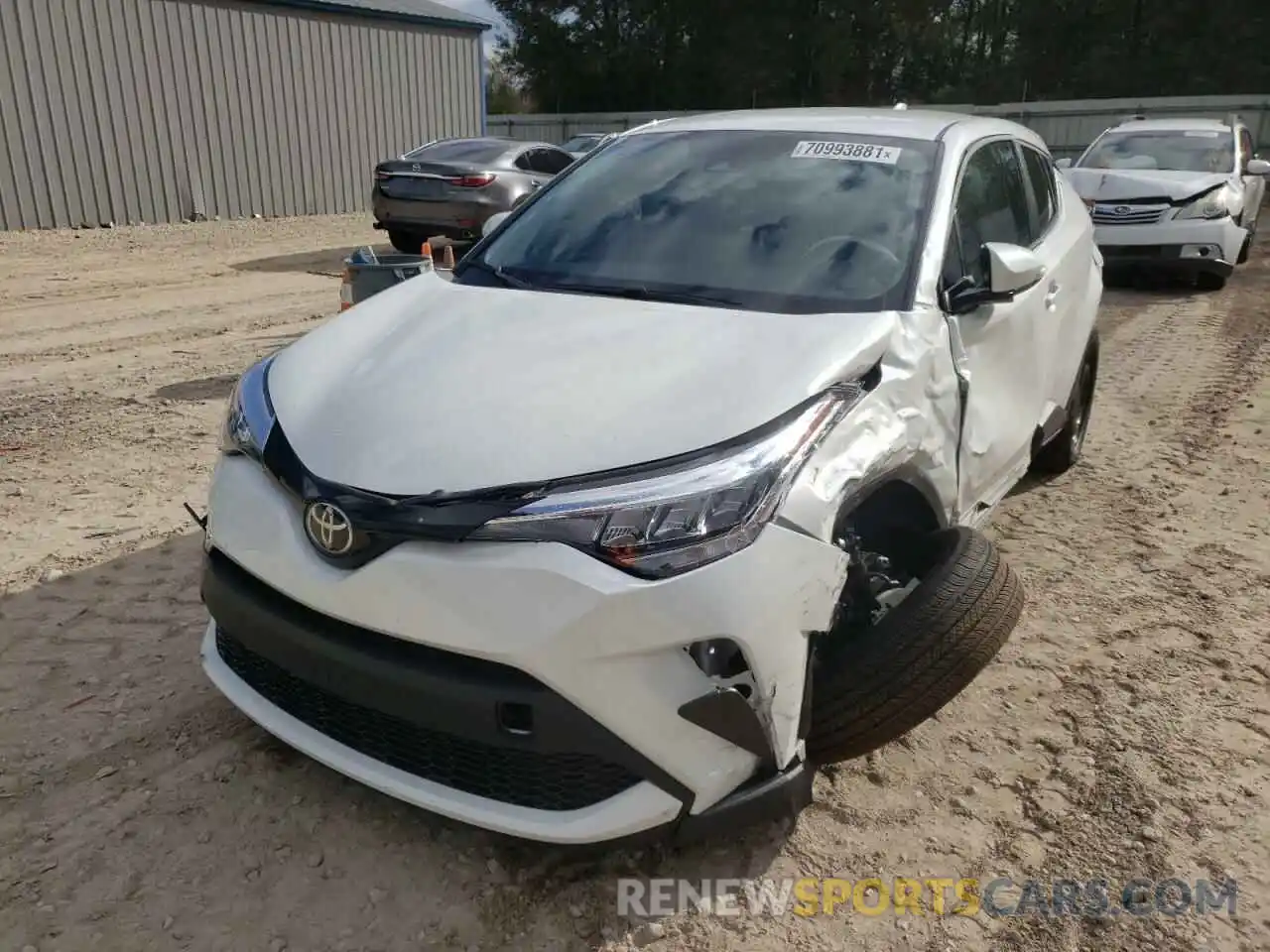 2 Photograph of a damaged car NMTKHMBX1MR136643 TOYOTA C-HR 2021