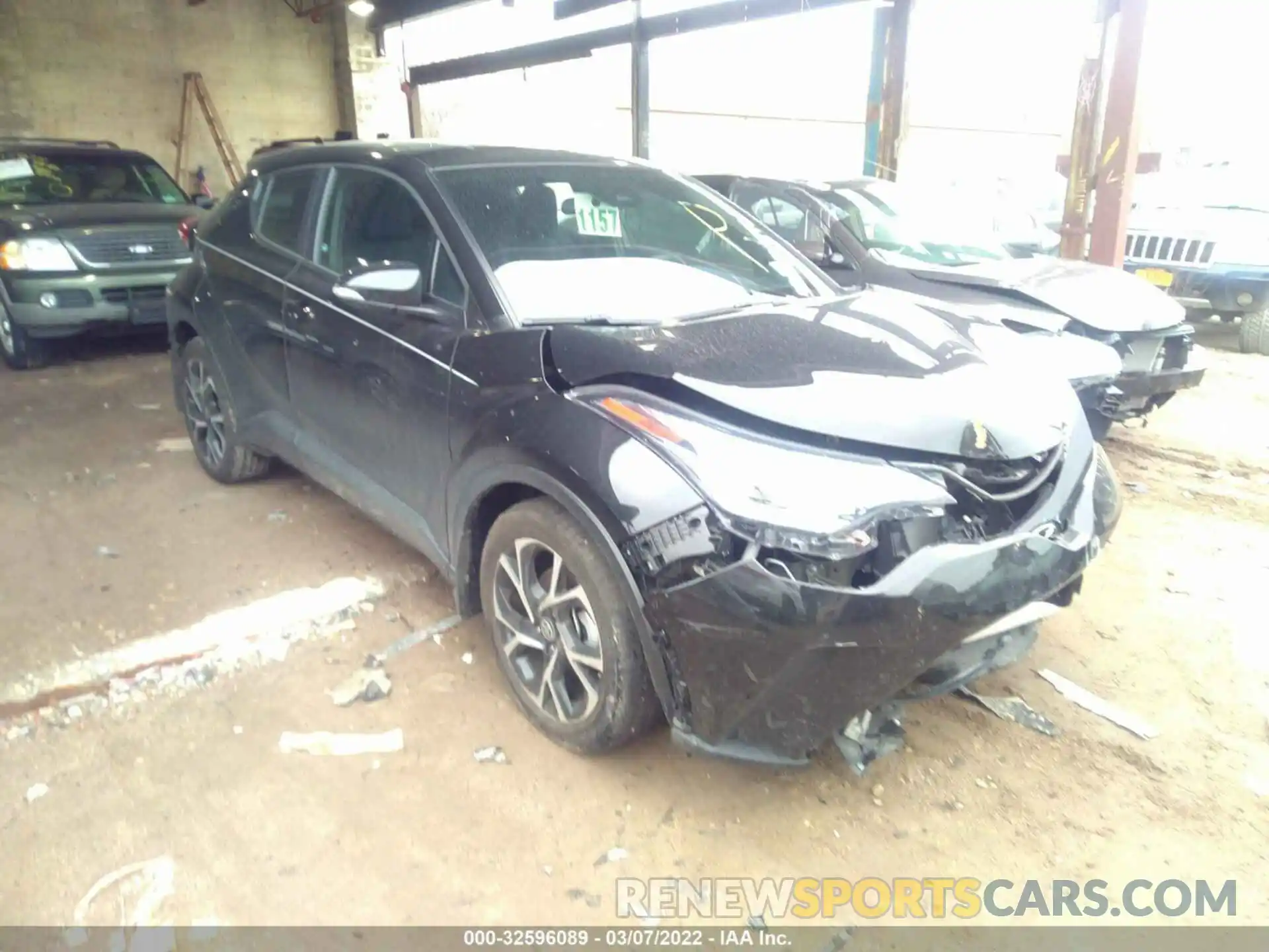 1 Photograph of a damaged car NMTKHMBX1MR137193 TOYOTA C-HR 2021