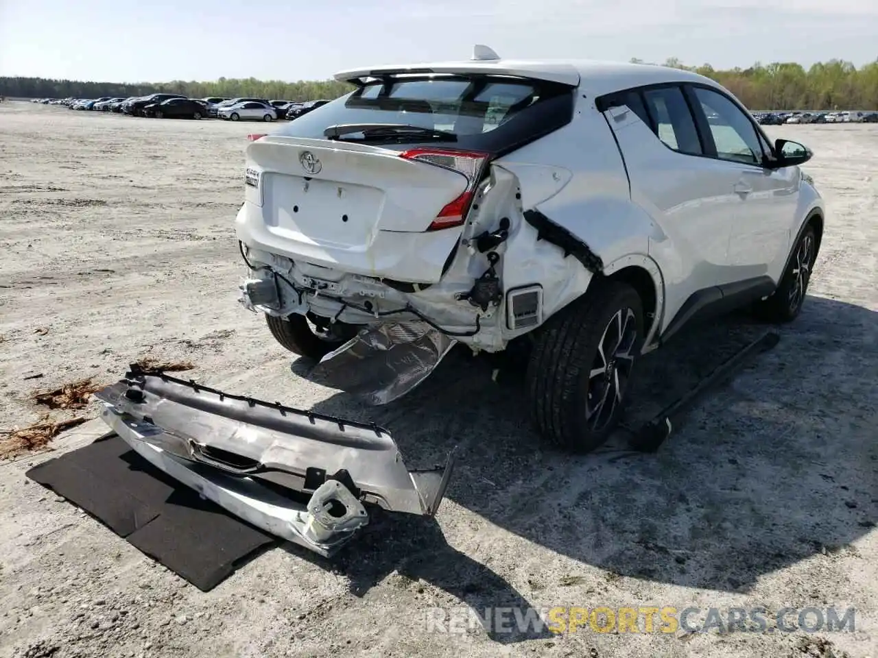 4 Photograph of a damaged car NMTKHMBX1MR137243 TOYOTA C-HR 2021