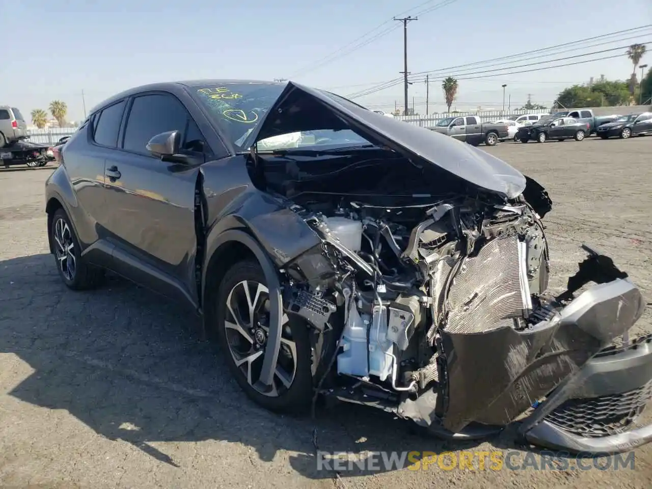 1 Photograph of a damaged car NMTKHMBX1MR138232 TOYOTA C-HR 2021