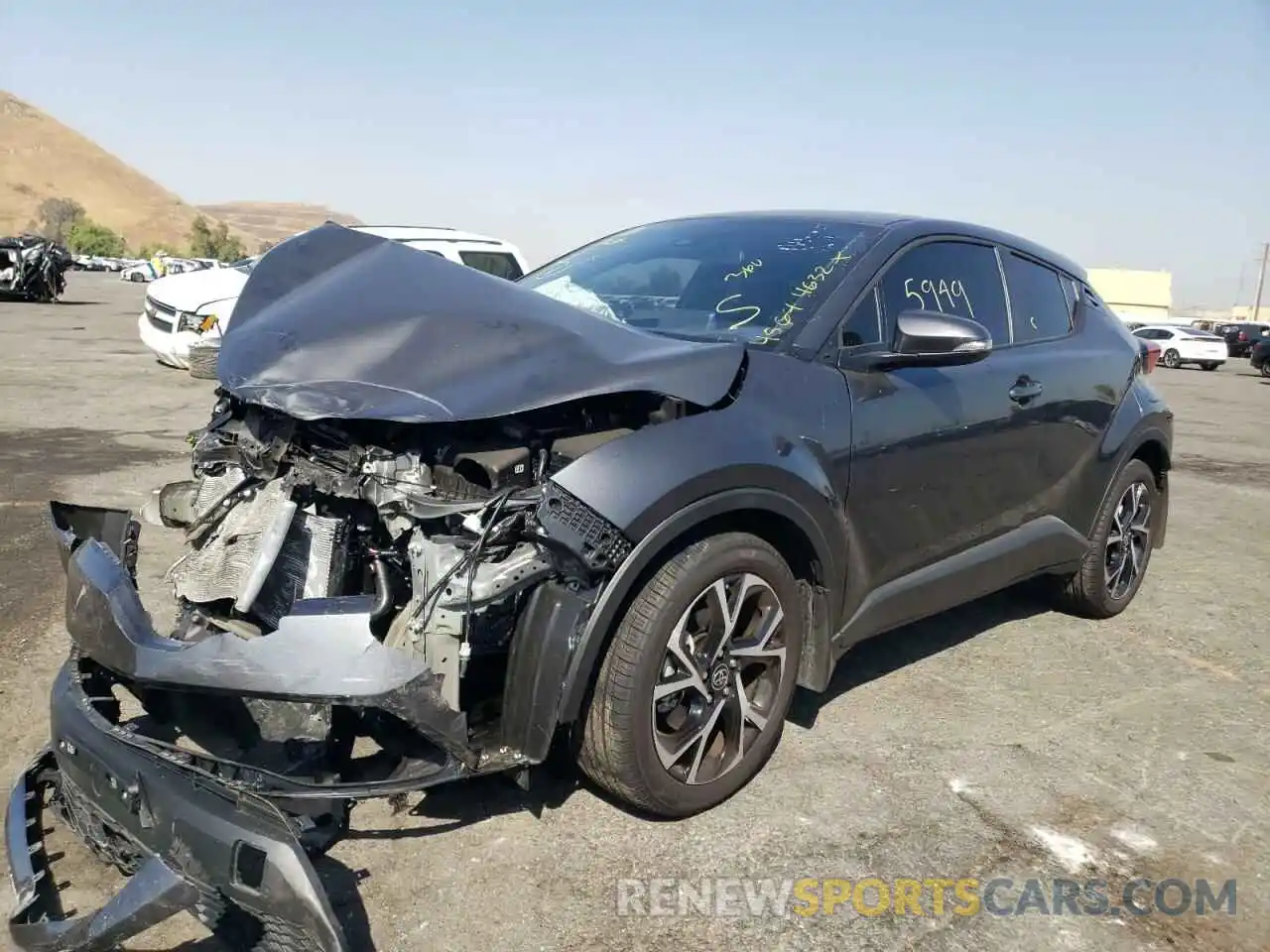 2 Photograph of a damaged car NMTKHMBX1MR138232 TOYOTA C-HR 2021