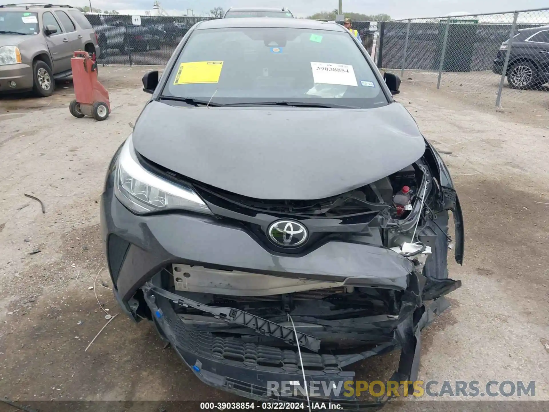 12 Photograph of a damaged car NMTKHMBX1MR139462 TOYOTA C-HR 2021