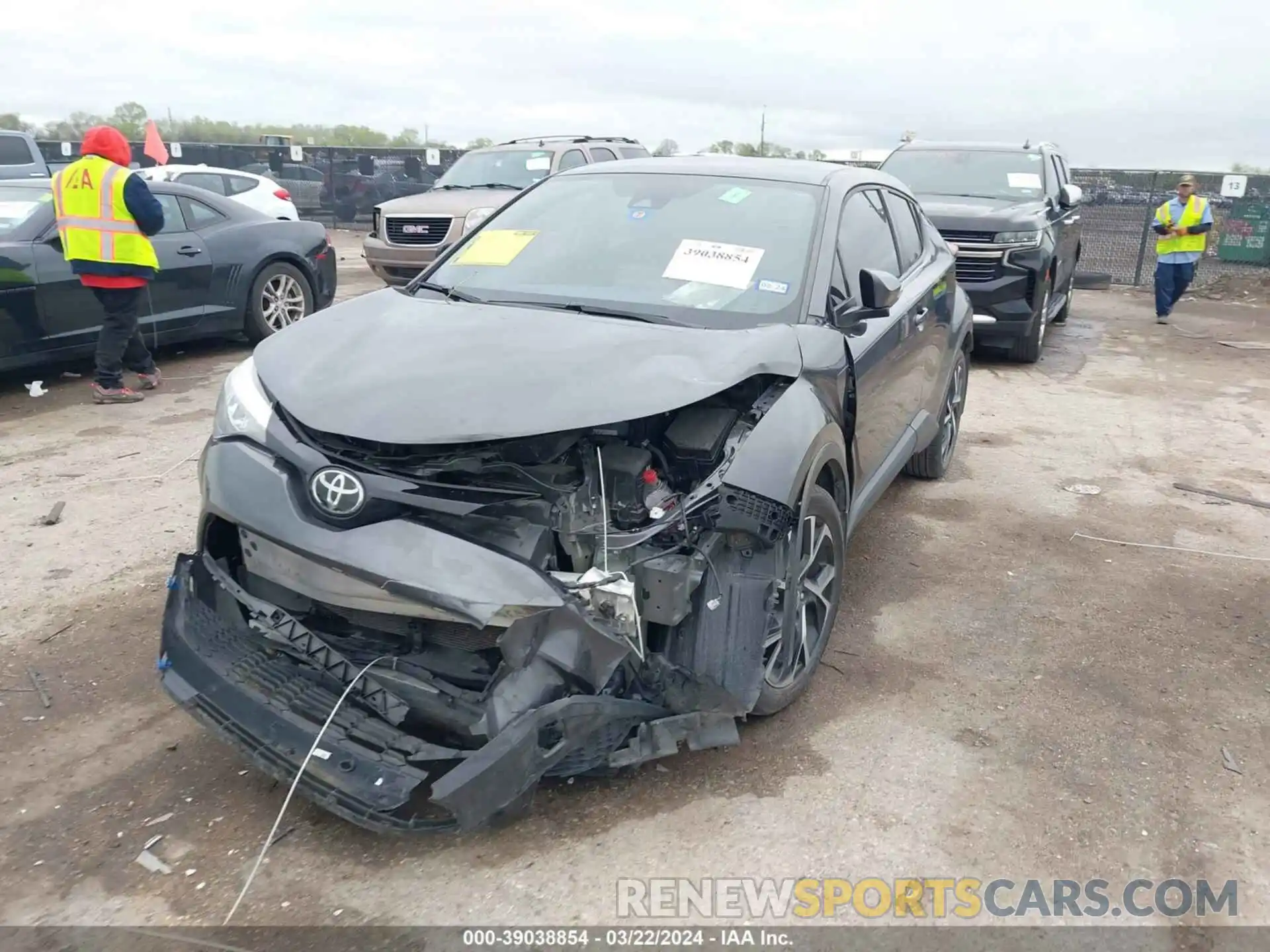 2 Photograph of a damaged car NMTKHMBX1MR139462 TOYOTA C-HR 2021