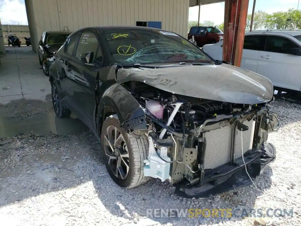 1 Photograph of a damaged car NMTKHMBX1MR139672 TOYOTA C-HR 2021