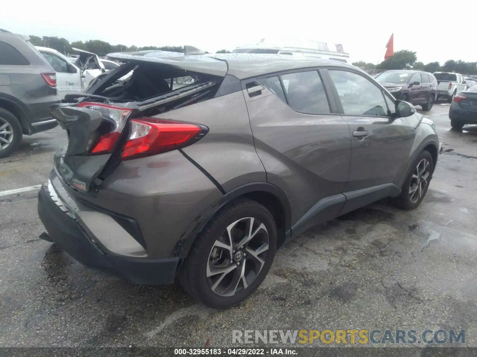 4 Photograph of a damaged car NMTKHMBX2MR119656 TOYOTA C-HR 2021