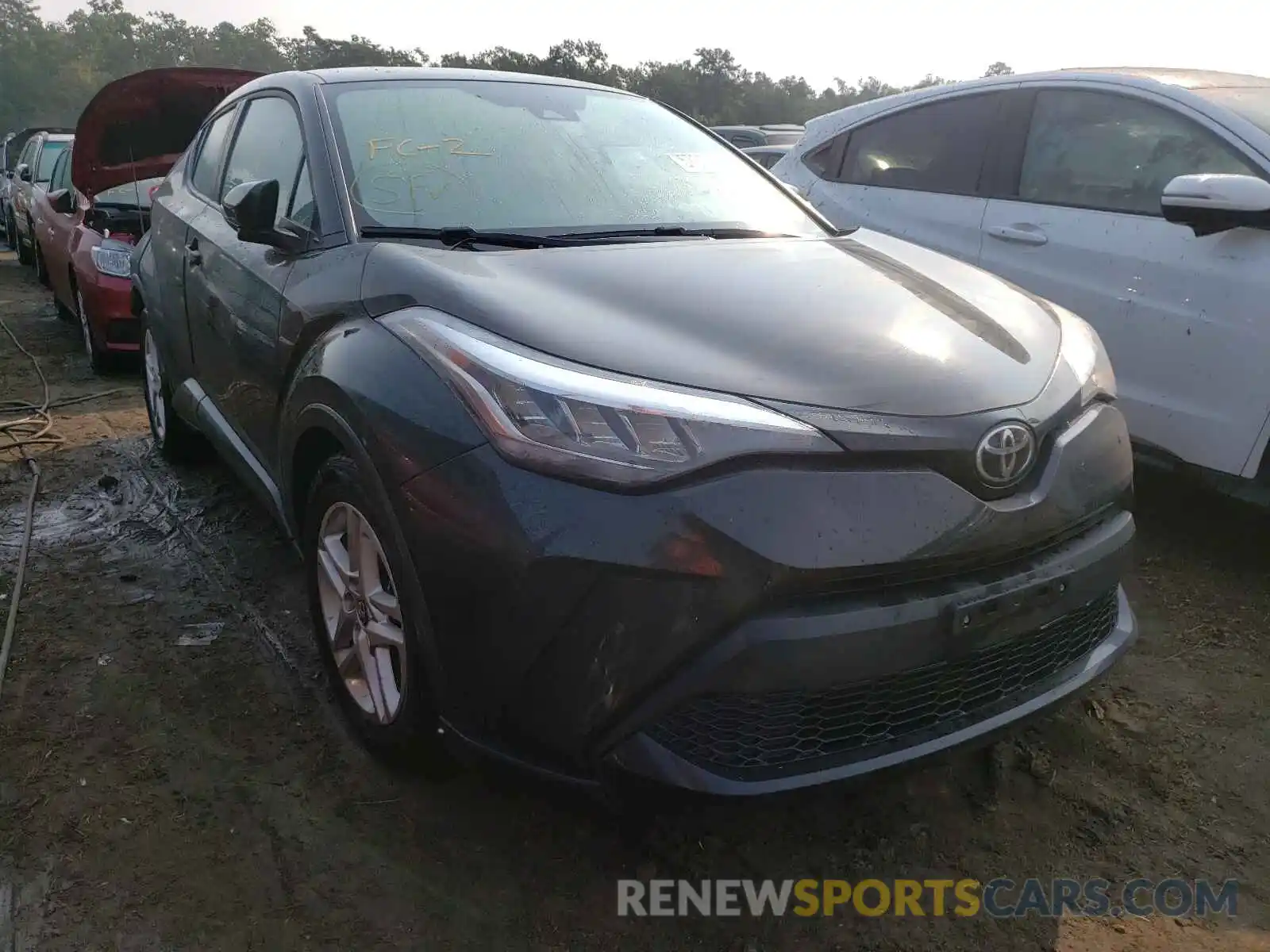 1 Photograph of a damaged car NMTKHMBX2MR119804 TOYOTA C-HR 2021