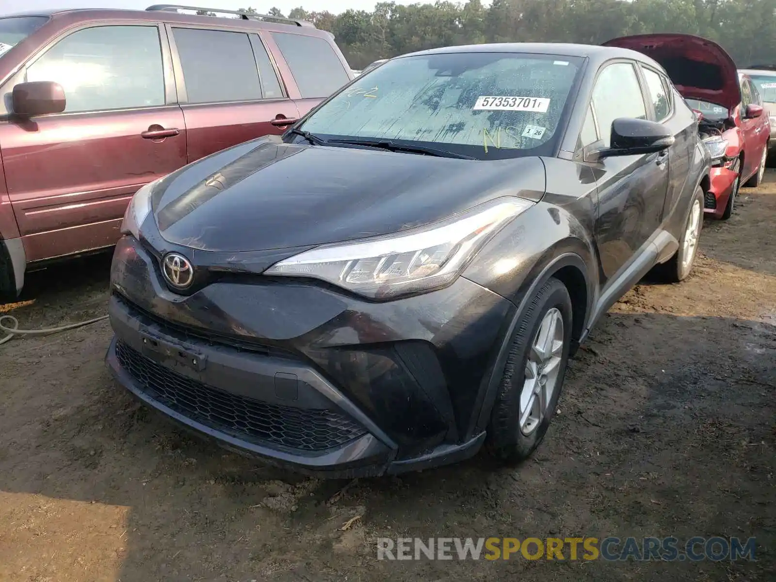 2 Photograph of a damaged car NMTKHMBX2MR119804 TOYOTA C-HR 2021