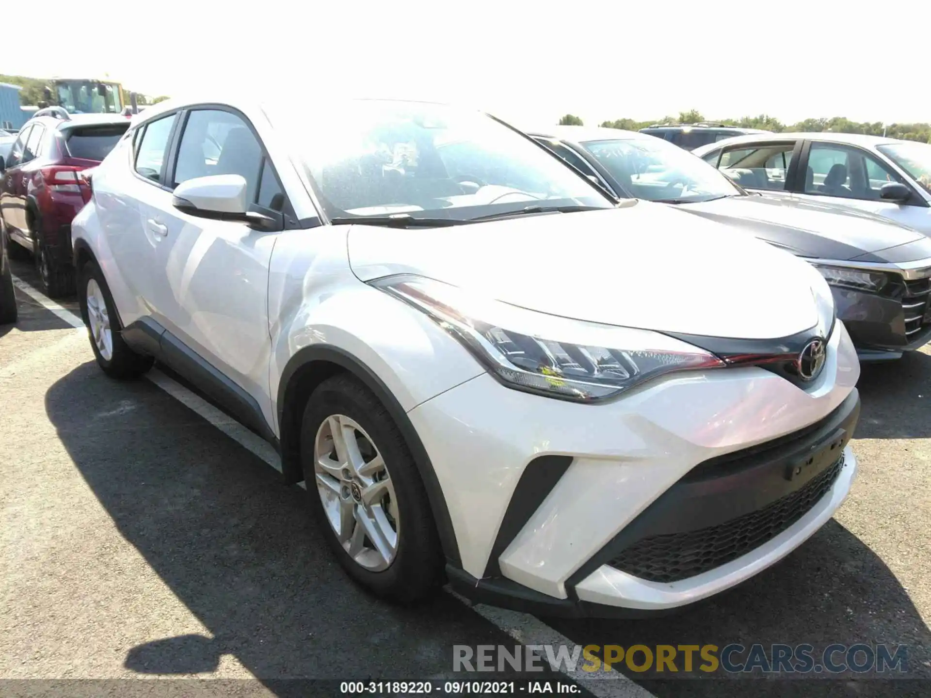 1 Photograph of a damaged car NMTKHMBX2MR120872 TOYOTA C-HR 2021