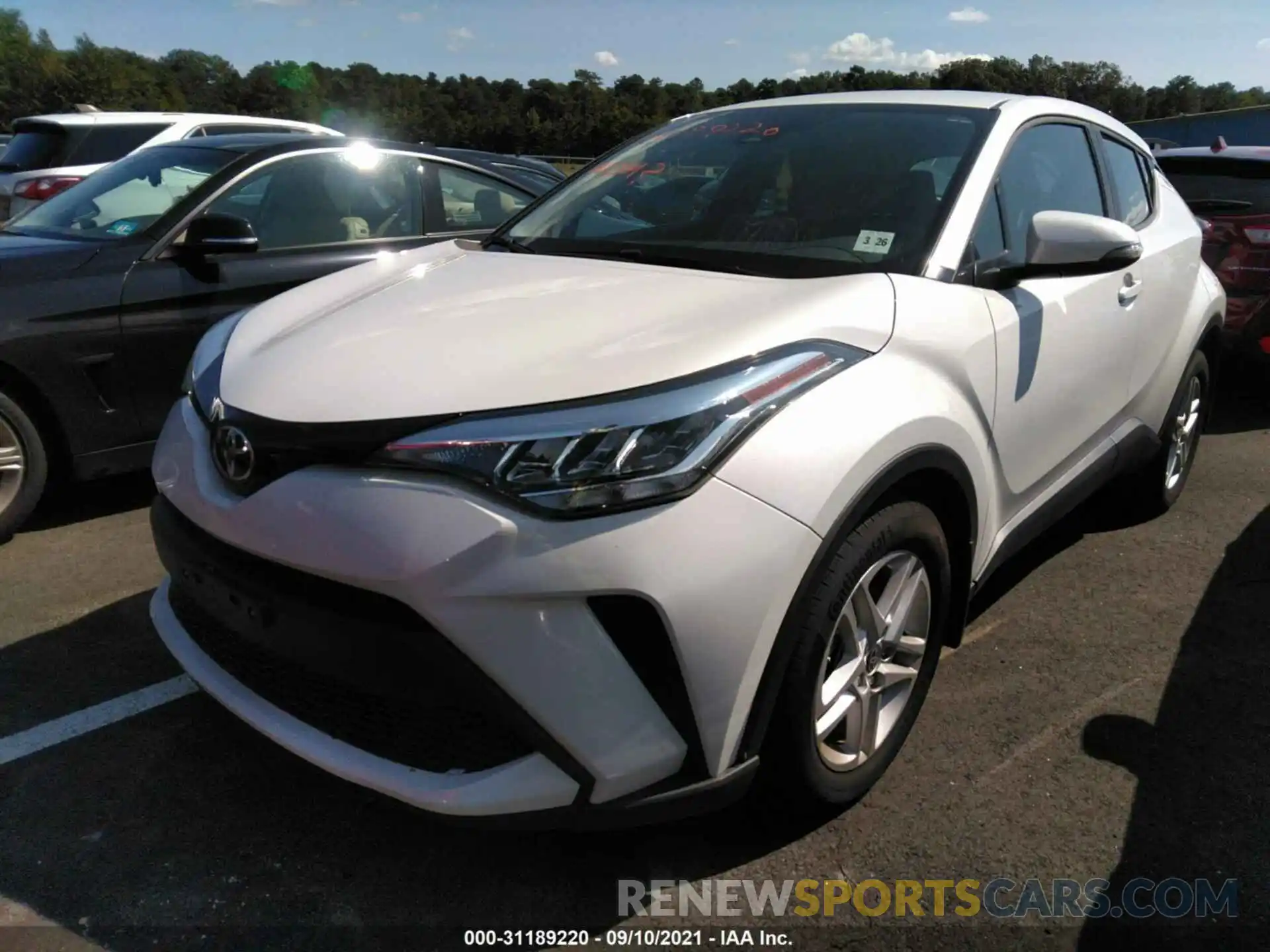 2 Photograph of a damaged car NMTKHMBX2MR120872 TOYOTA C-HR 2021